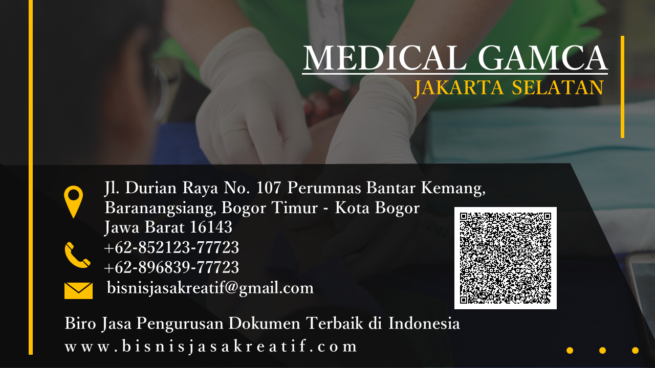 Pendaftaran Medical Gamca Jakarta Selatan