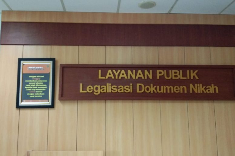 Legalisasi Buku Nikah dan Kutipan Akta Perkawinan